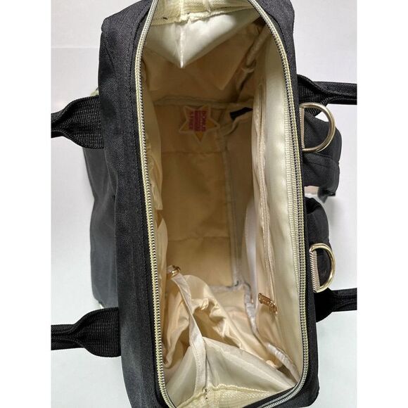 Dad Father Black Diaper Bag Backpack Waterproof Unisex Nursing Baby Card Aofider - Picture 8 of 12